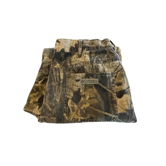 Columbia Camouflage Hunting Pants Mens Sz 38/34 Timberwolf Camo - Picture 9 of 10